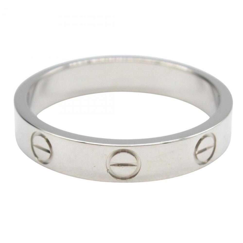 CARTIER Authentic 18k Silver Love Ring - Picture 2 of 7